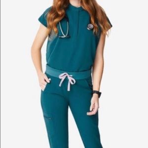 Figs Limited Edition FionLite Caribbean Blue Scrub